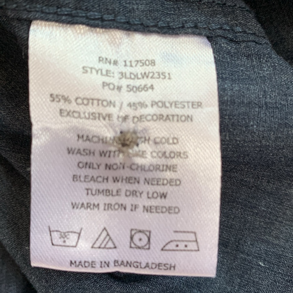 EUC Levi’s Pearl Snap Vintagege Western Shirt Size XL - Picture 6 of 6